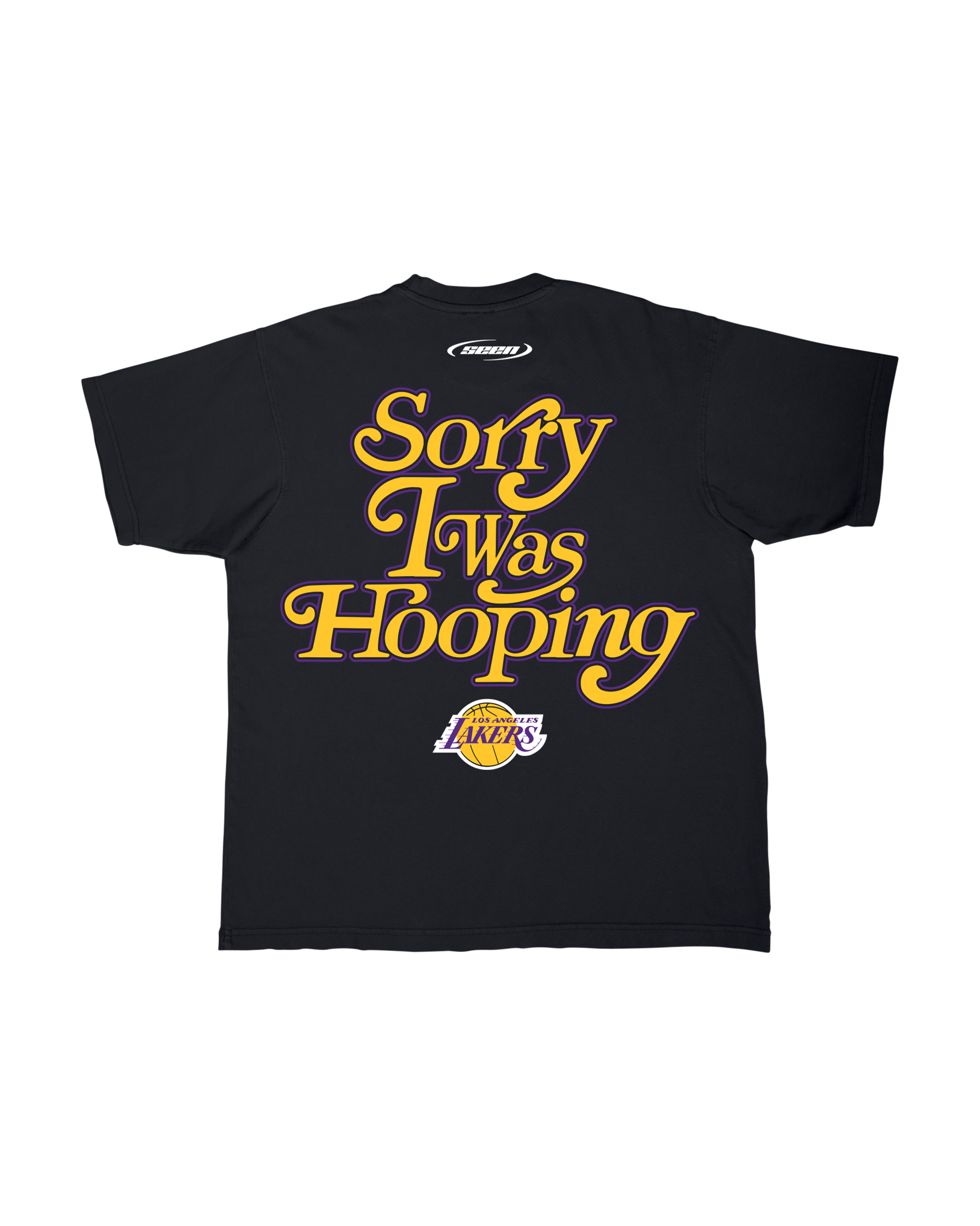 LAKERS X SEEN Sorry I Was Hooping T-Shirt